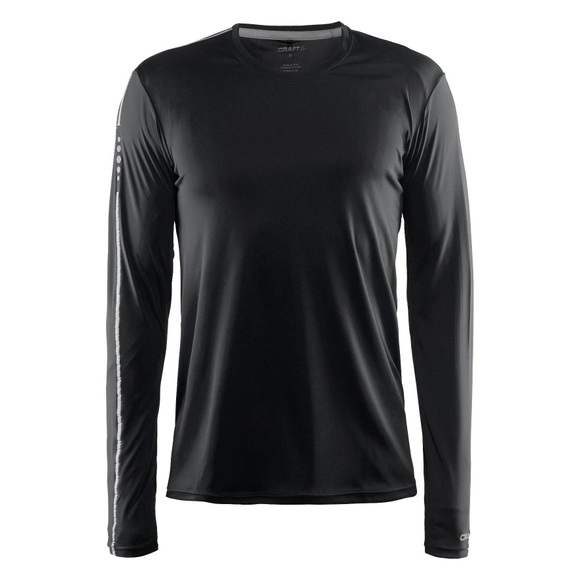 Mind Langarm Tshirt Herren Schwarz XXL