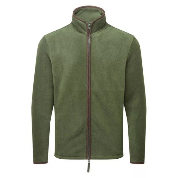 Artisan Fleecejacke Herren Apfelgrün XXL