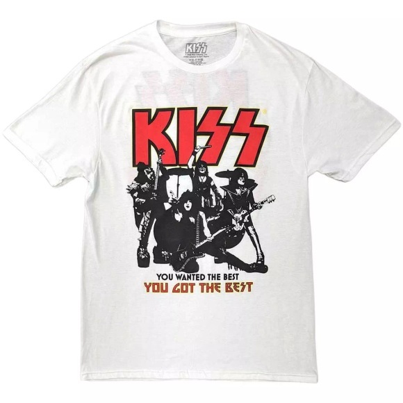 KISS - End Of The Road You Got Best TShirt, für Herren, Weiss, Größe XXL