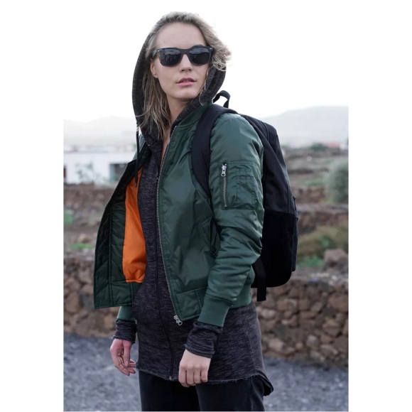 Urban classics ladies - BASIC BOMBER pilot flying jacket