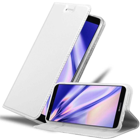 Hülle für Huawei P SMART 2018 / Enjoy 7S Magnetverschluss, Kartenfach