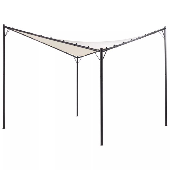 Pavillon Aus Polyester Modern Aventine Unisex Light Beige ONE SIZE