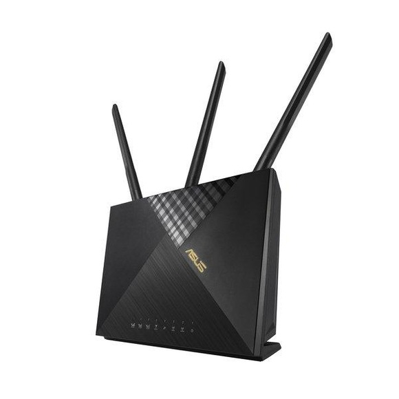 ASUS 4G-AX56 WLAN-Router Gigabit Ethernet Dual-Band (2,4 GHz/5 GHz) 3G Schwarz