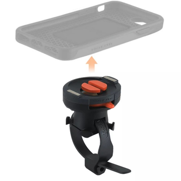 TIGRA Fahrrad-Telefonhalterung drehbar - FitClic Neo- Tigra, schwarz