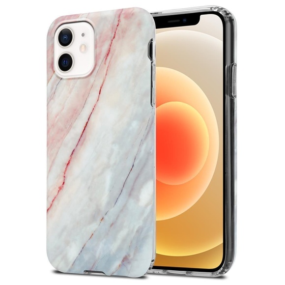 Hülle für Apple iPhone 12 PRO MAX aus TPU Silikon mit Muster Mosaik
