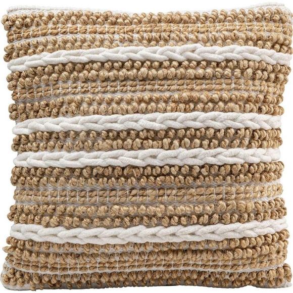 Kissen Loop beige 45x45