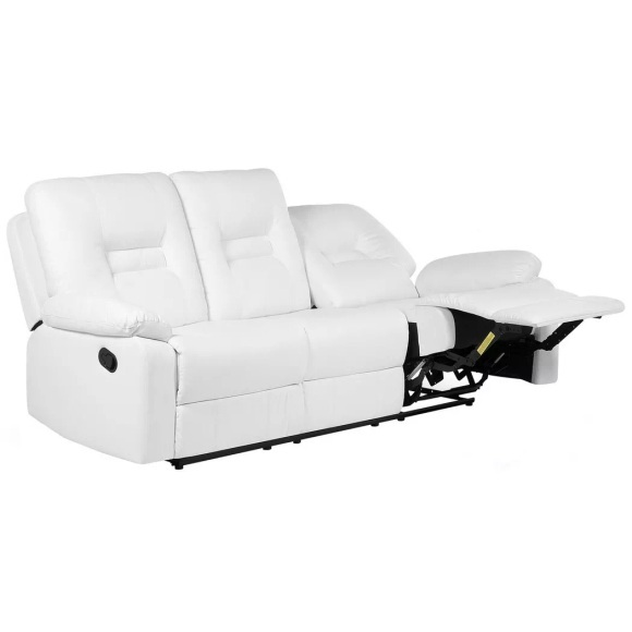 3 Sitzer Sofa aus Kunstleder Modern BERGEN 3 Sitzer Sofa aus Kunstleder Modern BERGEN
