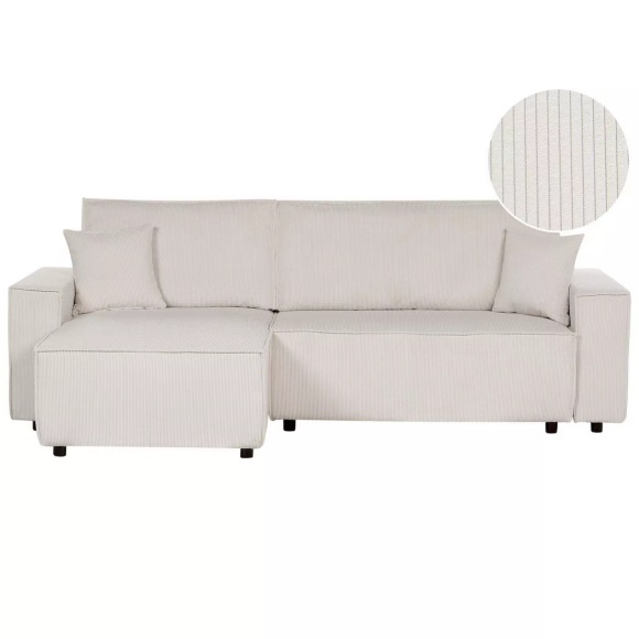 Schlafcouch aus Cord Modern ABACKA Schlafcouch aus Cord Modern ABACKA