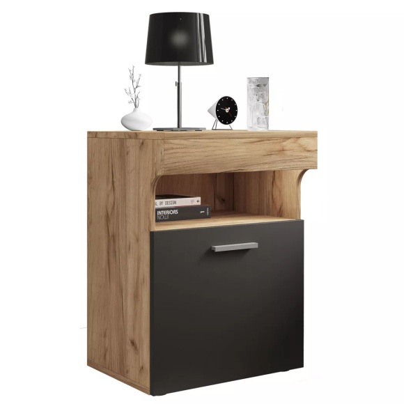 Nachtschrank Beistelltisch Drehtür Konsole Boxspring Nachttisch Slepal M Nachtschrank Beistelltisch Drehtür Konsole Boxspring Nachttisch Slepal M