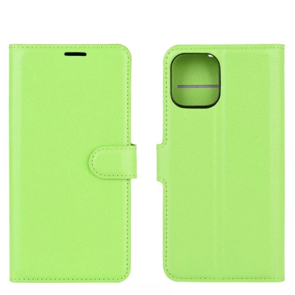 iPhone 12 mini - Leder Etui Hülle