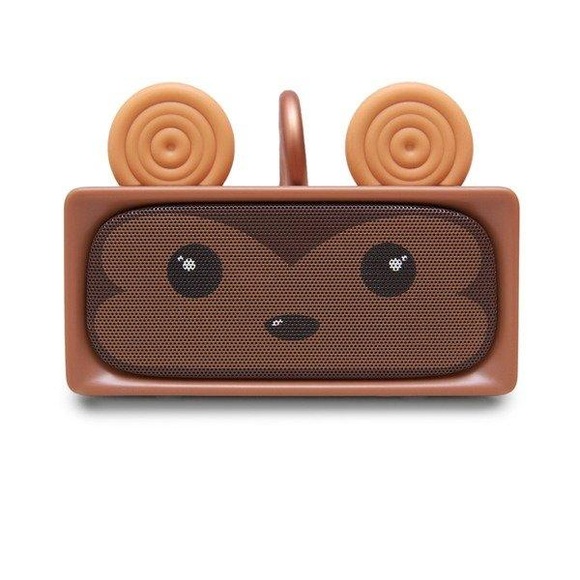 Mobility on Board Bluetooth-Lautsprecher entzückende Affe Wireless Mikrofon 6H MOB braun