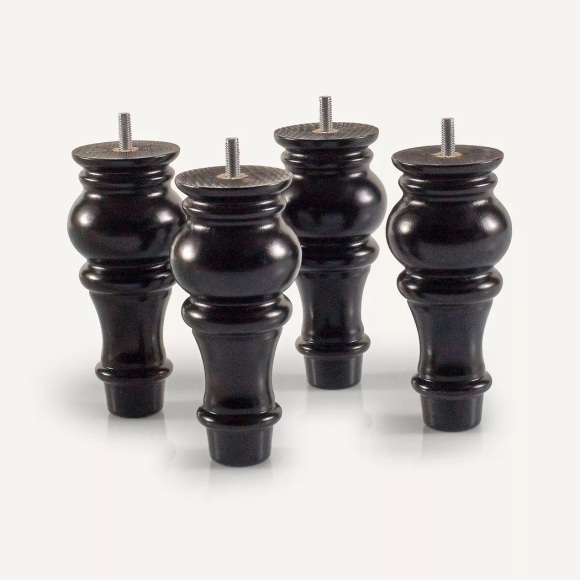 4er-Pack Bettfüsse ''Wigmore''