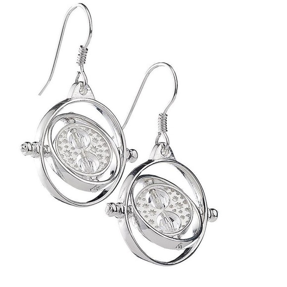 Time Turner Swarovski Ohrringe Damen Silber ONE SIZE