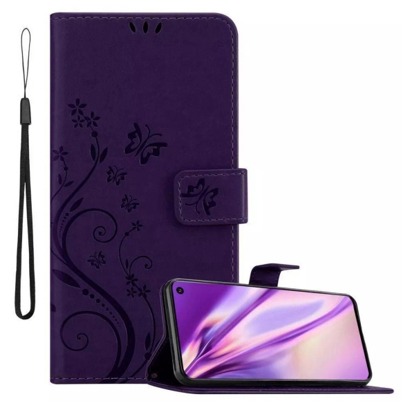 Hülle für Samsung Galaxy S10 4G Blumen Design Magnetverschluss