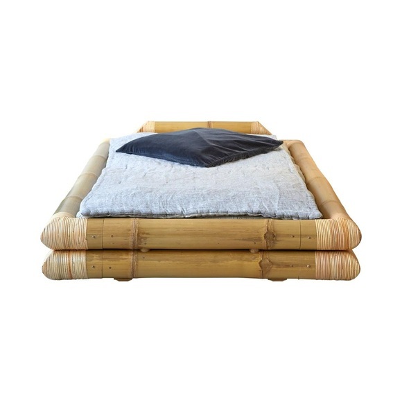 Futonbett aus Bambus 90x190 cm Balyss Futonbett aus Bambus 90x190 cm Balyss