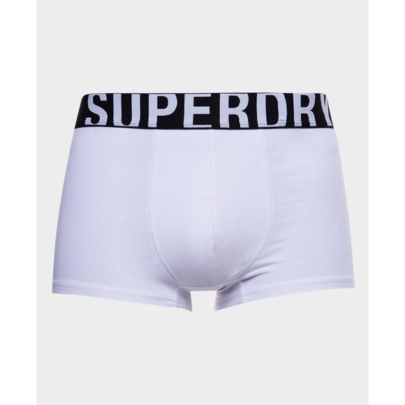 Superdry Boxer »TRUNK DUAL LOGO DOUBLE PACK«, (Packung, 2er-Pack)