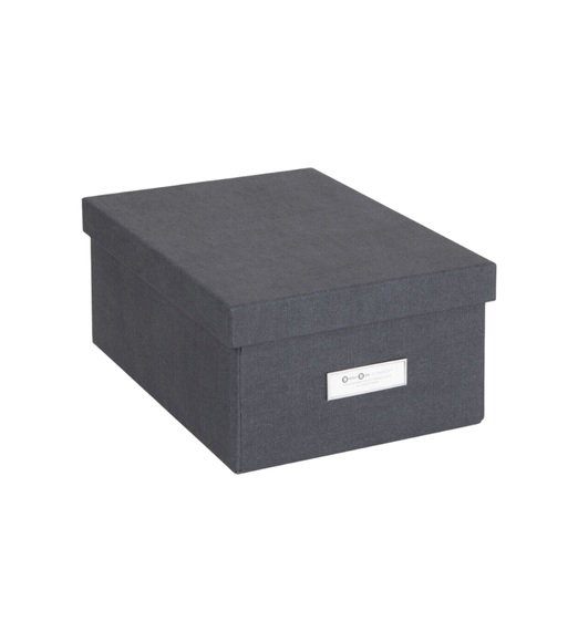 KARIN Aufbewahrungsbox Schwarz Canvas KARIN Aufbewahrungsbox Schwarz Canvas