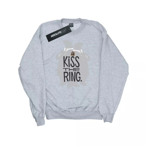 Disney - Zootropolis Kiss The Ring Sweatshirt, für Damen, Grau, Größe S
