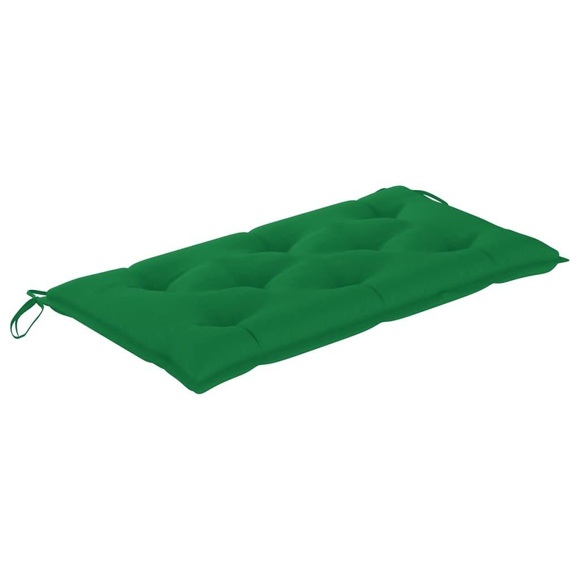vidaXL Gartenbank-Auflage Grün 110x50x7 cm Stoff
