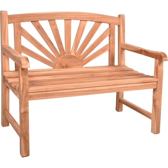 Gartenbank Marisa Teak Natur 110 Unisex Braun ONE SIZE
