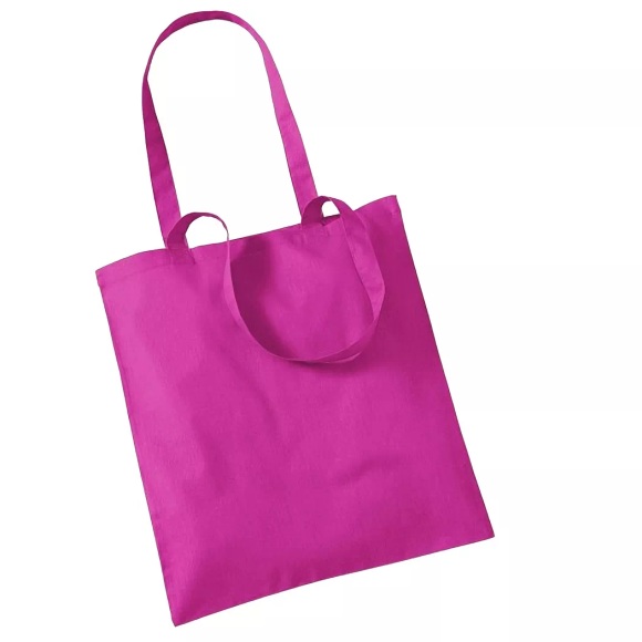 Westford Mill - Promo Einkaufstasche, 10 Liter (2 StückPackung), One Size, Fuchsia
