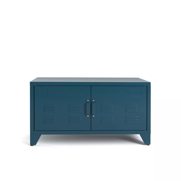 Sideboard Hiba, 2 Türen, Metall