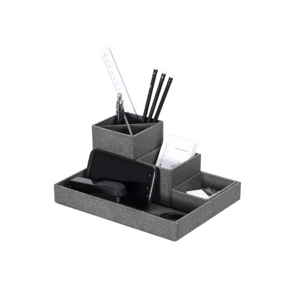 BIGSO - Organizer LENA - grau - 18/23.5/11 cm