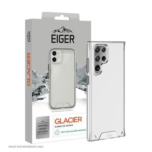 Eiger - Samsung Galaxy S22 Ultra 5G Glacier Case Hybrid Schutzhülle (EGCA00350) - Transparent