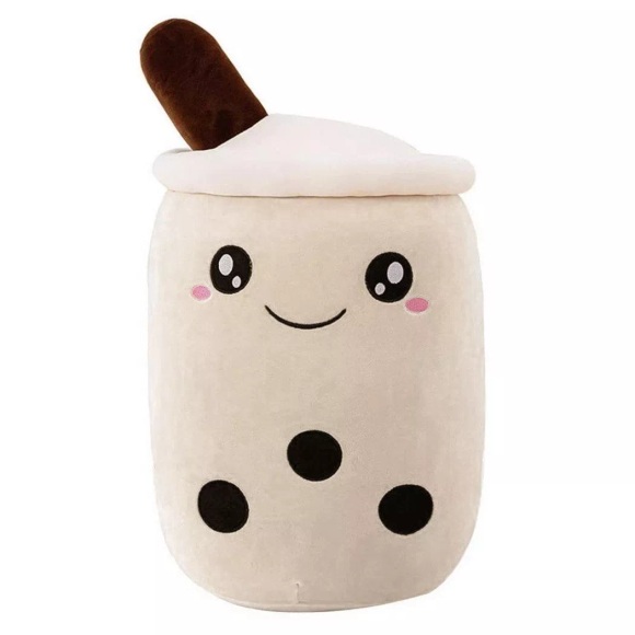 Plüschtier, bubble tea -