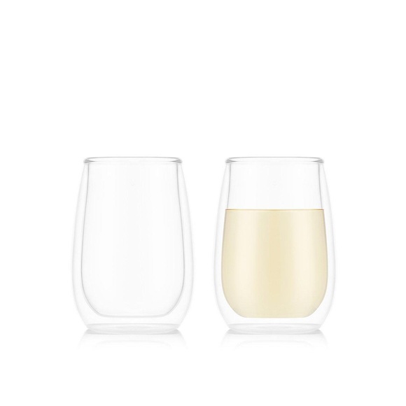 2-teiliges Set doppelwandiger Weingläser - Riesling SKÅL 2-teiliges Set doppelwandiger Weingläser - Riesling SKÅL