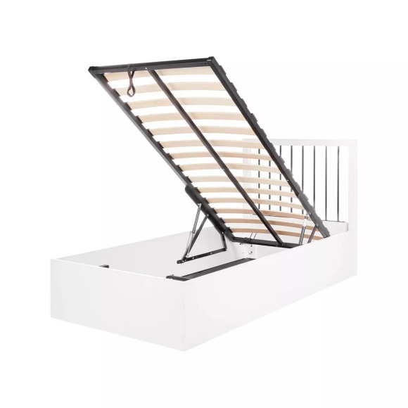 Bett mit Lattenrost aus MDF-Platte Modern ROUVILLERS Bett mit Lattenrost aus MDF-Platte Modern ROUVILLERS