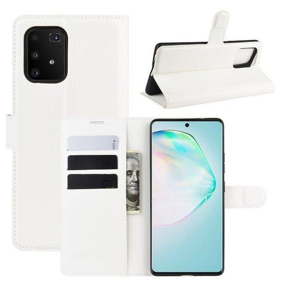 Galaxy S10 Lite - Leder Etui Hülle