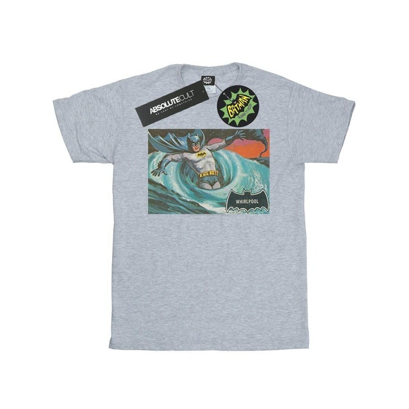 Batman Tv Series Whirlpool Tshirt Jungen Grau 128
