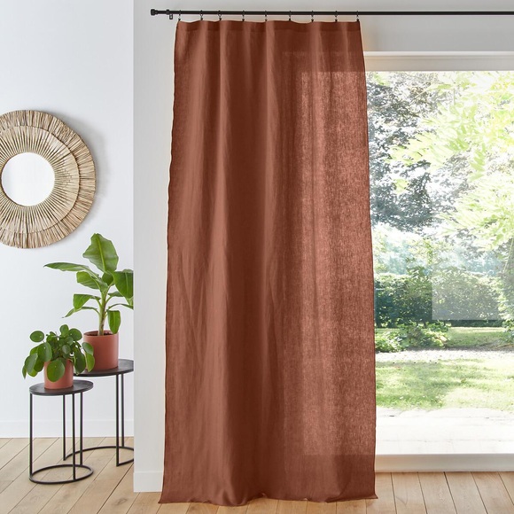 Vorhang Onega Unisex Braun 135x220cm