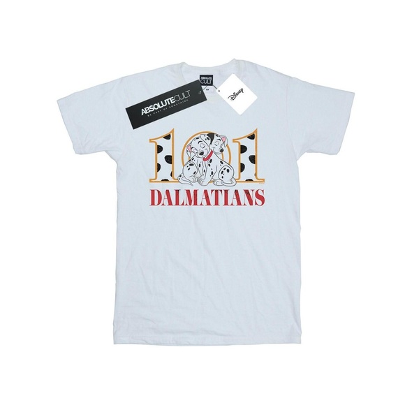 101 Dalmatians Puppy Hug Tshirt Mädchen Weiss 128