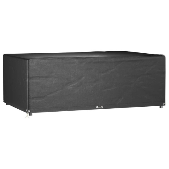 vidaXL Gartenmöbel-Abdeckung 12 Ösen 213x132x75 cm Rechteckig
