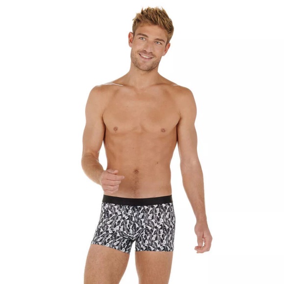HOM - BoxerBrief Chess Microfibre, für Herren, Weiss, Größe S