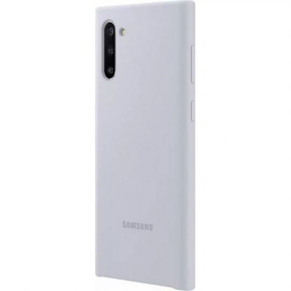 Samsung Silicone Cover silver Hülle