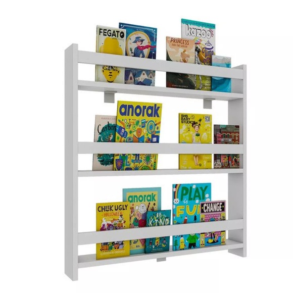 Holz Kinderregal Bücherregal Kinder Wandregal Hängeregal Wandboard Regal Kidos Holz Kinderregal Bücherregal Kinder Wandregal Hängeregal Wandboard Regal Kidos
