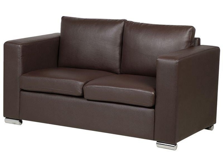 2 Sitzer Sofa aus Echtleder Industriell HELSINKI 2 Sitzer Sofa aus Echtleder Industriell HELSINKI