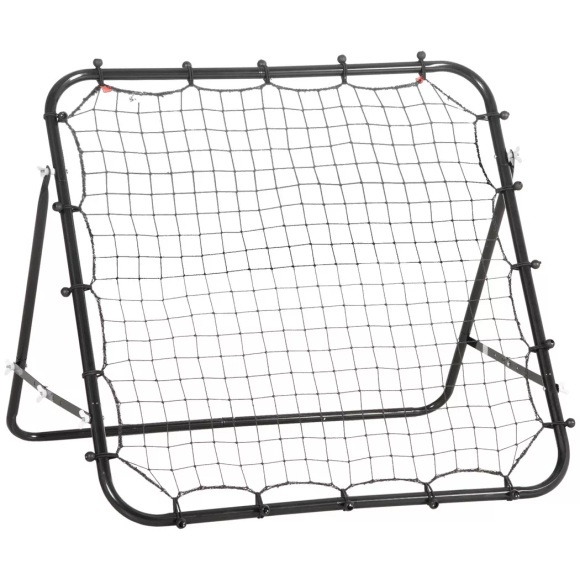 HOMCOM - Fußball Rebounder, One Size