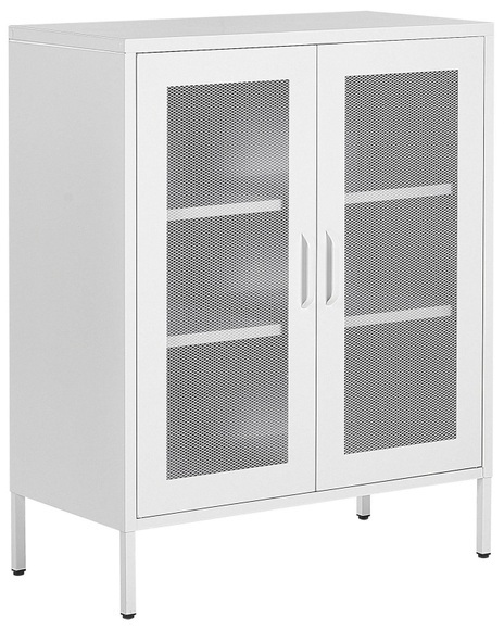 Sideboard mit 2 Türen aus Stahl Industriell WAKATIPU Sideboard mit 2 Türen aus Stahl Industriell WAKATIPU