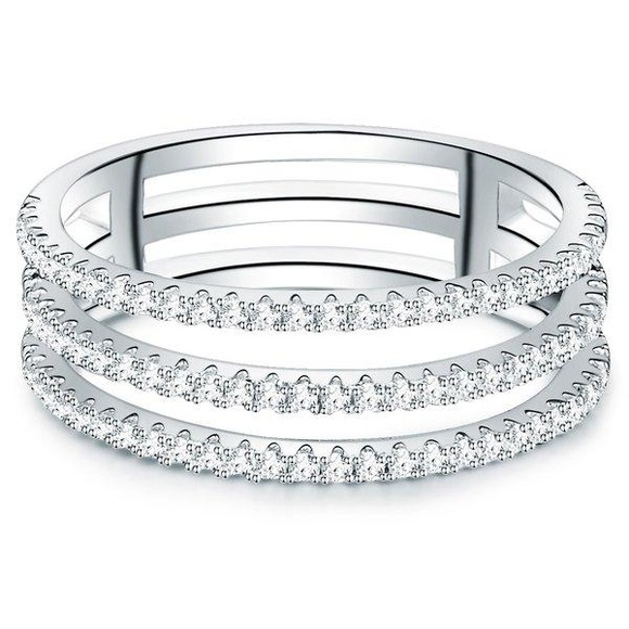 Damen Ring Damen Silber 56