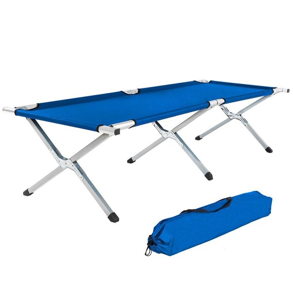 Feldbett Aus Aluminium Unisex Blau ONE SIZE