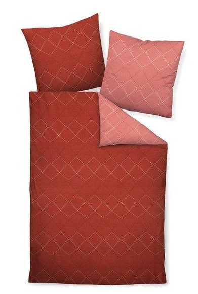 Bettwäsche Unisex Rot 155X220CM