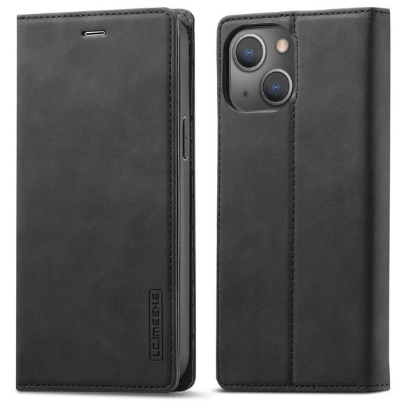 iPhone 13 mini - Stand Flip Case Hülle schwarz