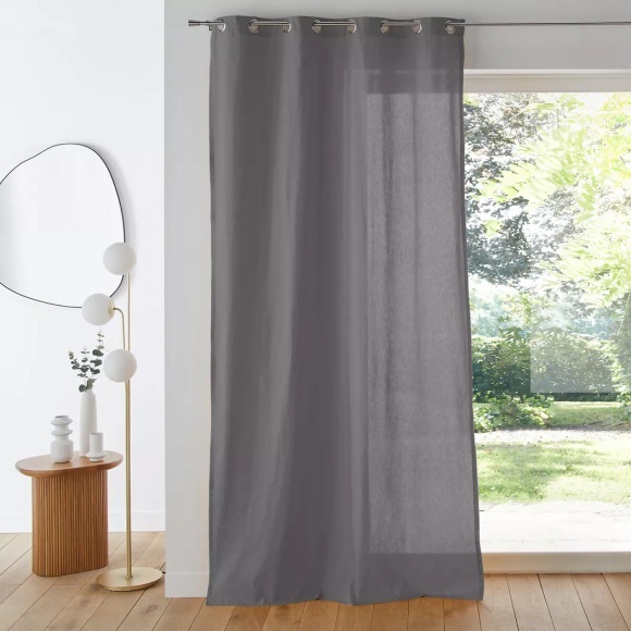 Vorhang Scenario Unisex Grau 135x260 cm