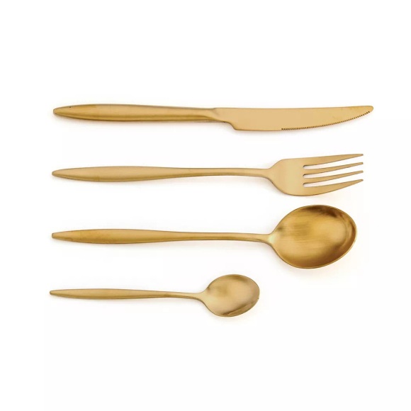 Besteck-set Smonaco Unisex Gold ONE SIZE