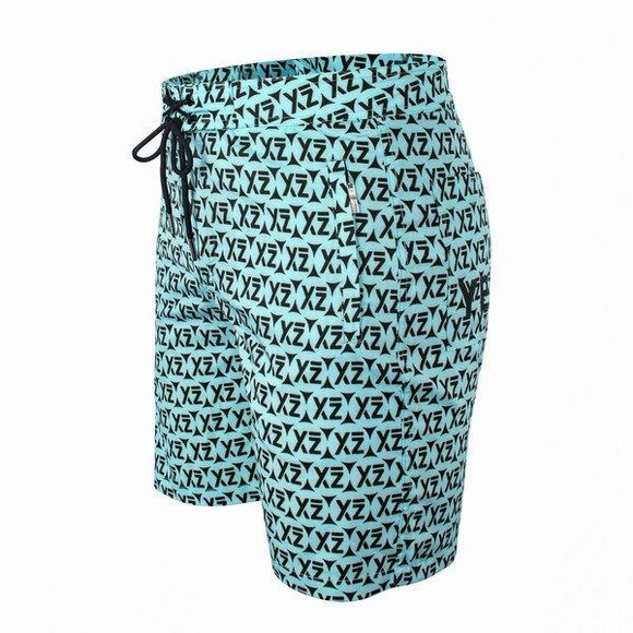 Dazzers Badeshorts Herren Türkisblau S