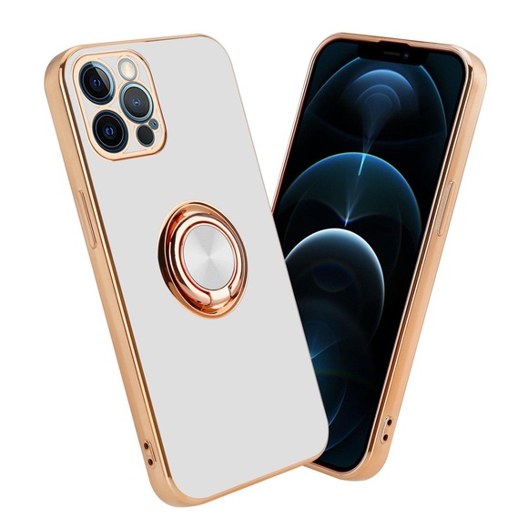 Hülle für Apple iPhone 12 PRO MAX mit Ring - Schutzhülle